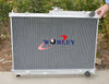 Nissan Skyline R33 R34 GTR GTS-T 42mm Aluminum Radiator & 2 Fans