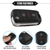 Hyundai Sonata Keyless Entry Remote Key Cover (No Chip)