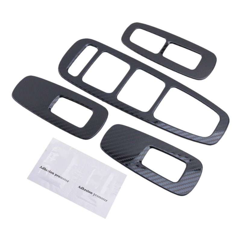 Hyundai Sonata 4 x Stainless Steel Window Switch Panel Covers (2020-2021)