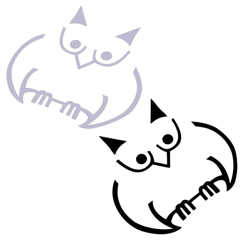 Mazda Accessories Owl Decal Rear Logo Sticker
