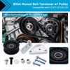 LS VT-VZ LS1 LSX Billet Manual Belt Tensioner w/ Pulley (98-06)