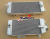 Kawasaki KXF250 KX250F Aluminum Radiator + Green Hose (2009-2011)