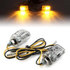 Chrome Universal LED Motorcycle Turn Signal Light