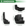 Honda Elysion Mud Flaps Splash Guards Front & Rear (2022-2023)