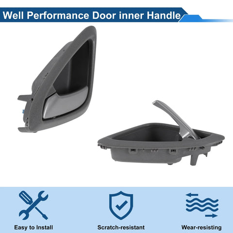 Chevrolet Sail Gray Chrome Front Passenger Door Handle (2010-2014)
