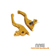 Harley Touring Road King Gold Handlebar Hand Brake Clutch Levers (2014-2023)