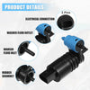 Jeep Wrangler Windshield Washer Motor Pump (2007-2019)