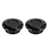 Yamaha YZF R3 R25 MT-03 MT-25 Frame Plugs 2 x Black Covers (2015-2023)