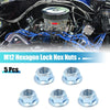 Cars & Motorcycles Lock Nut Fasteners / 5pcs M12 Hex / Metal