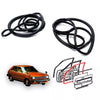 Toyota Starlet 4-Door KP60 KP61 KP62 1978-1984 Front Door Weatherstrip Seal x2
