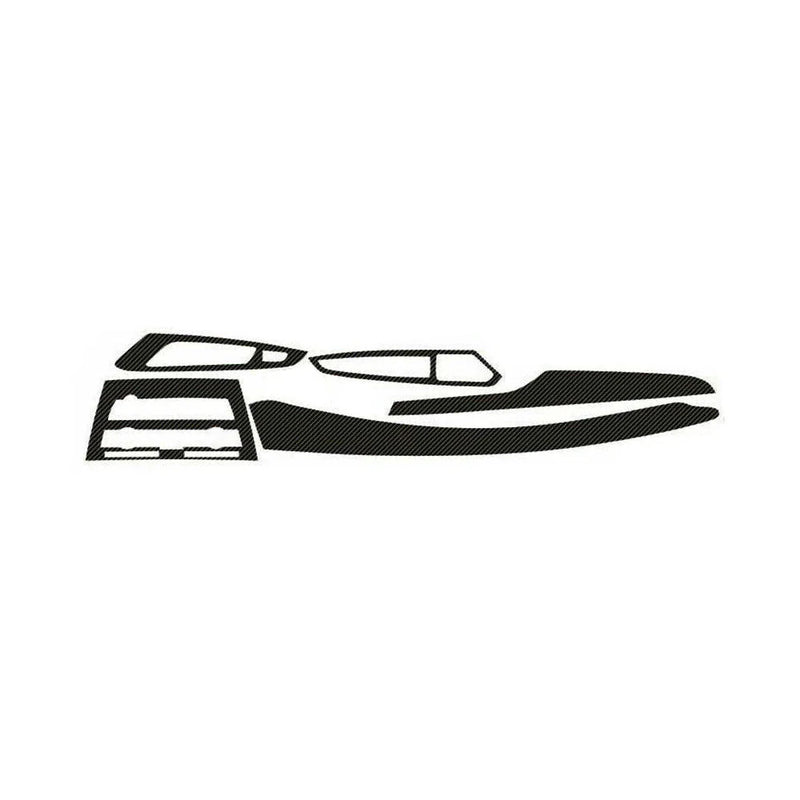BMW X5 Set of 5D Carbon Fiber Pattern Interior Trim Stickers (2008-2018)