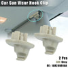 Jeep Liberty, Dodge Nitro (2002-2012) - 2 Pcs Gray Visor Clip Replacement Retainer