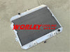 Nissan Datsun 280Z 2.8L I6 3 Row Aluminum Radiator (1975-1978)