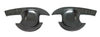 Toyota Hilux MK6 MK7 2 x Carbon Door Handle Bowl Covers (2005-2014)