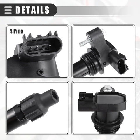 Chevrolet Malibu 6x Engine Ignition Coil Assembly (2008-2012)