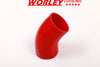 Turbo Tube 64mm 2.5" 45 Degree Elbow Silicone Hose Coupler
