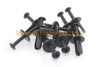 Car Wheel Edge Lining Bumper Panel 10x Plastic Screw Rivets Scrivet m8 8mm