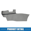 Hyundai Santa Fe (2006-2012) Black 2 x Front Door Panel Armrest Covers