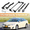 Toyota Camry 6 Pcs Tie Rod Sway Bars (2007-2011)