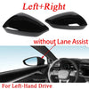Audi A3 S3 RS3 Gloss Black Exterior Side Mirror Cover Caps (2021-2024)