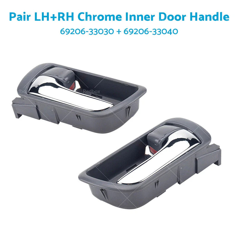 Toyota Camry LH+RH Inner Door Handle Chrome (2002-2006)