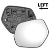 Honda HR-V Left Side White Mirror Glass w/ Back Non-Heated (2014-2020)