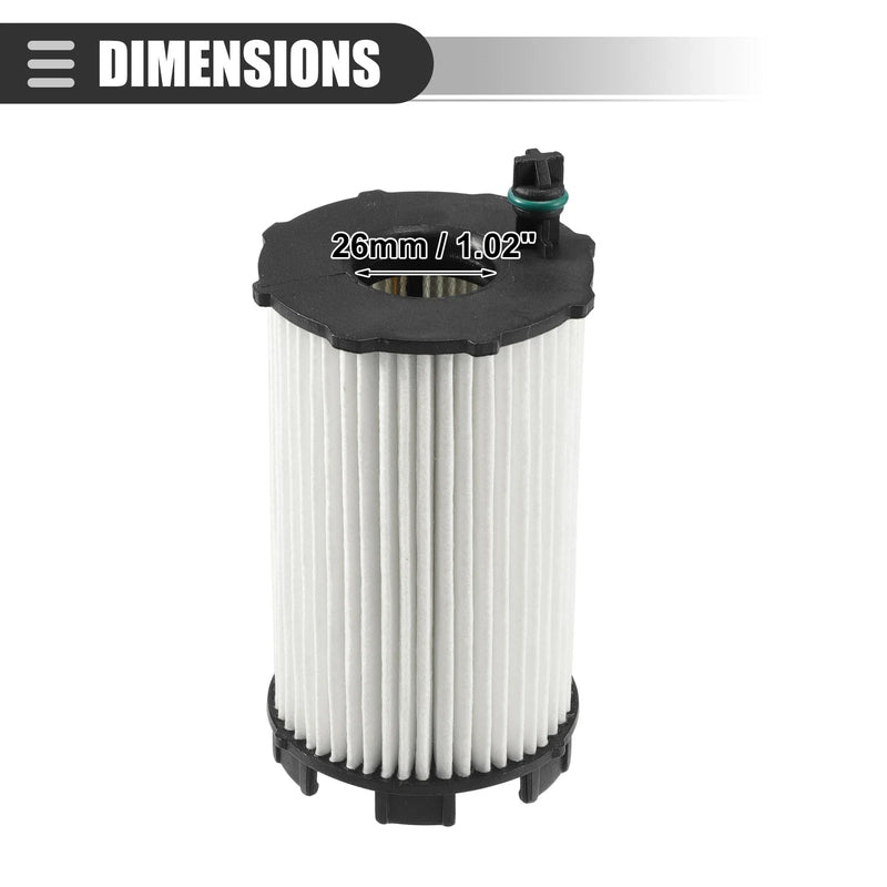 Audi RS5 (2013-2015) 4.2L V8 Gas Engine Oil Filter with Gasket