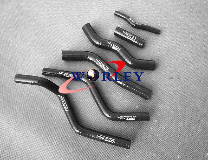 Honda CR125R WHITE Silicone Radiator Hose (1990-1997)