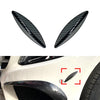 Benz C-Class W205 Bumper Lip Splitter Spoiler Canards Carbon (2015-2018)