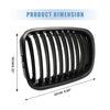 BMW 325i 330i Matte Black Front Upper Kidney Grille (2006-2013)