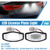 Acura White LED License Plate Light Assembly (2016-2023)