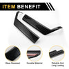 Ford F-150 (2021-2024) Black 1 Set Interior Door Handle Bezel Cover Trim