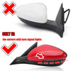 Honda Accord Carbon Fiber Style Rear View Side Mirror Trim (2018-2022)
