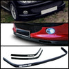 Peugeot 206 (2000-2010) 2 Piece Pcs Euro Spoiler Front Bumper Splitter