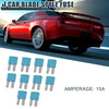 Boat Truck RV Camper Motorcycle 10 x 15A Car Mini Blade Fuses