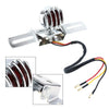 Honda Chrome Retro Tail Brake Light & Rear License Plate Bracket