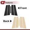 Buick Lacrosse 6 pcs Car Door Pillar Window Trim (2010–2016)
