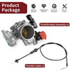 Polaris Sportsman XP 550 Throttle Body Assembly With Cable (2009–2010)