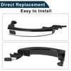 Chevrolet Cruze (2011) Black Silver Tone Front Left Door Handle