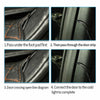 Auto Car 3 Meter LED Interior Atmosphere Strip Lights