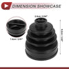 BMW X3 Inner CV Joint Boot Kit with Clamps (2018-2024)