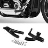 Harley Sport Glide Fat Bob Forward Controls Mount Black (2018-2024)