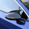 KIA K5 Glossy Black Rear View Wing Side Mirror Covers (2020-2023)