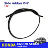 Windshield Rubber Seal Weatherstrip Side 1PC Fits Honda Civic FD SED 2006-11 D01