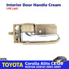 Interior Door Handle Cream LH Fits Toyota Corolla Altis CE120 4D SED 2001-07 D06