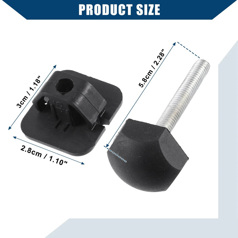 Ford Ranger Hood Bumper Stop Cushion Support 2 Pcs (1998-2011)