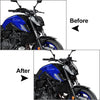 Yamaha MT07 Black ABS Windshield Deflector (2021-2022)