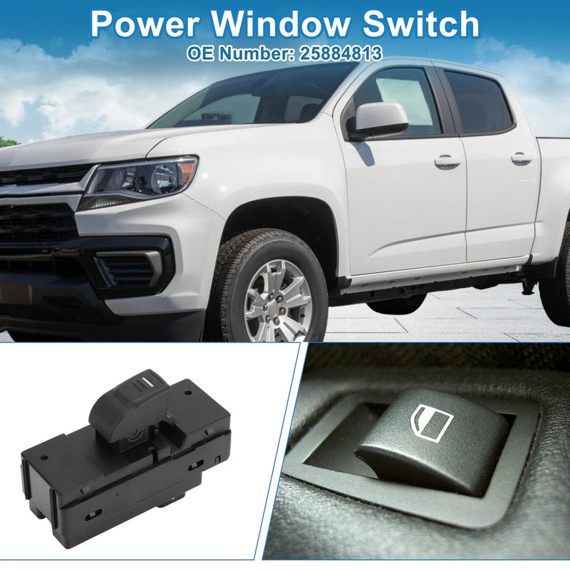 Chevrolet Colorado GMC Canyon Rear Power Window Switch