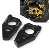 Yamaha YZF FZ8 FZ1 TMAX Motorcycle Axle Spindle Chain Adjuster Blocks (2010-2017)