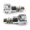 Harley Softail (2000-2020) Silver Rear Passenger Foot Pegs Bracket